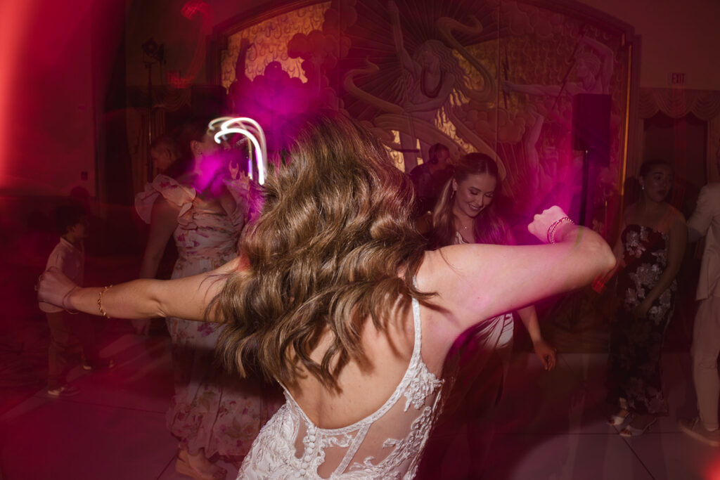 Matias Ezcurra Photography, Bride dancing at her Grand Wailea Maui wedding reception.